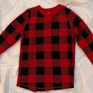 Old Navy Buffalo plaid  Long Sleeve Tee